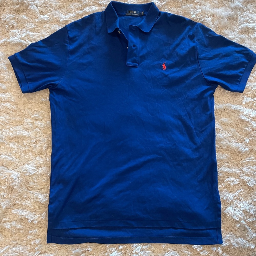 Ralph Lauren Deep Blue Polo Shirt